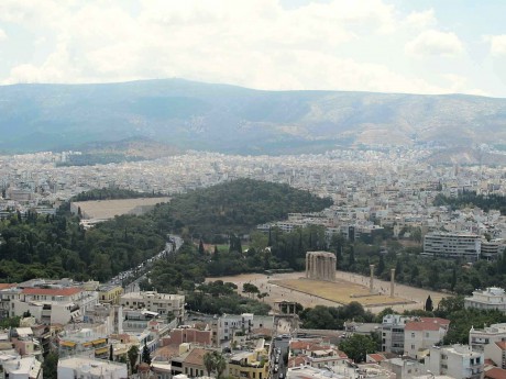 020d Athens - pohled z  Acropolis