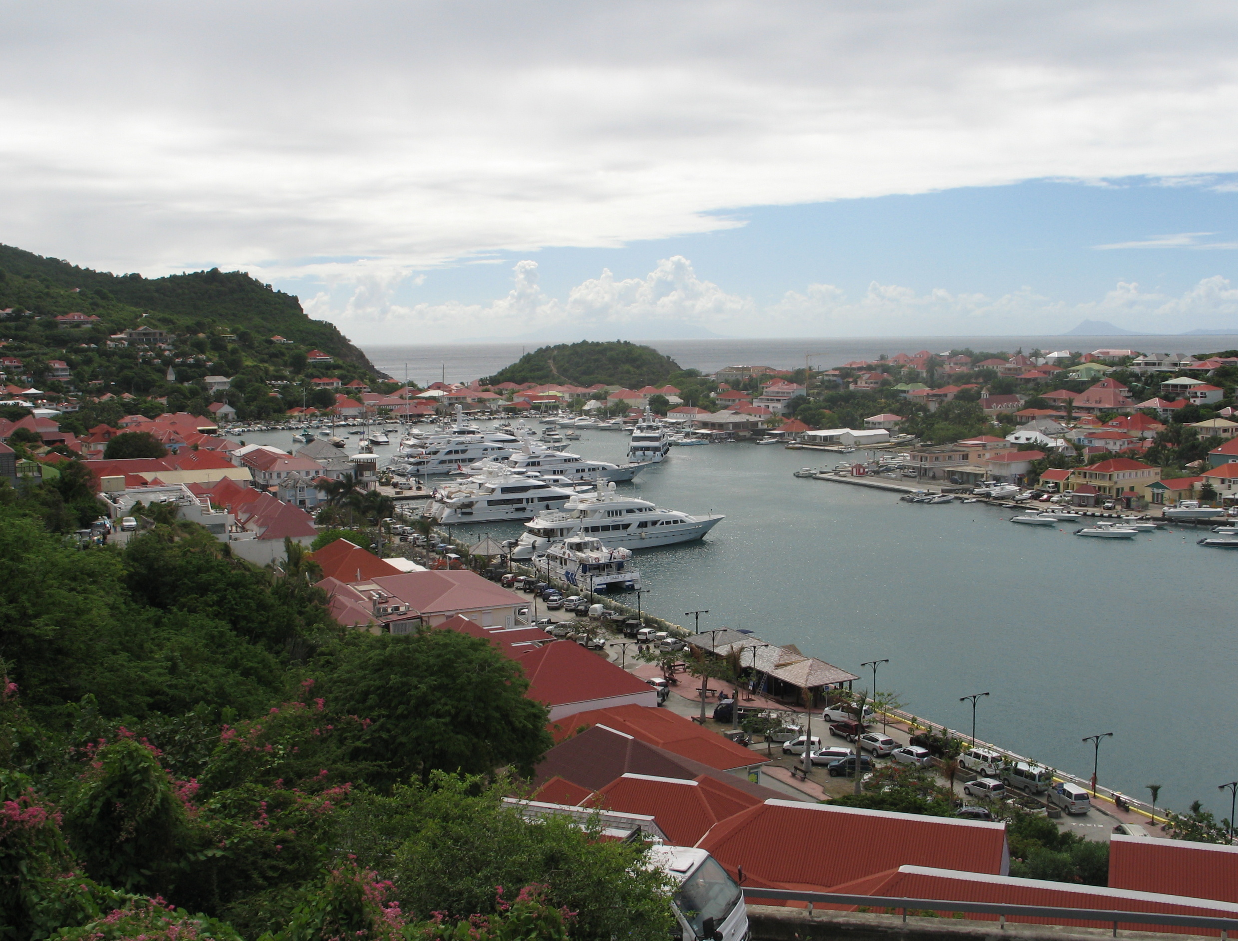 výlet na ostrov. St. Barth
